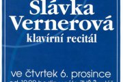 SLÁVKA VERNEROVÁ - klavírní recitál 