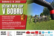 DĚTSKÝ MTB CUP V BOBRU 2.9. 2023