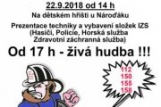 HASIČI MĚSTA ŽACLÉŘE- PREZENTACE TECHNIKY 22. 9. 2018